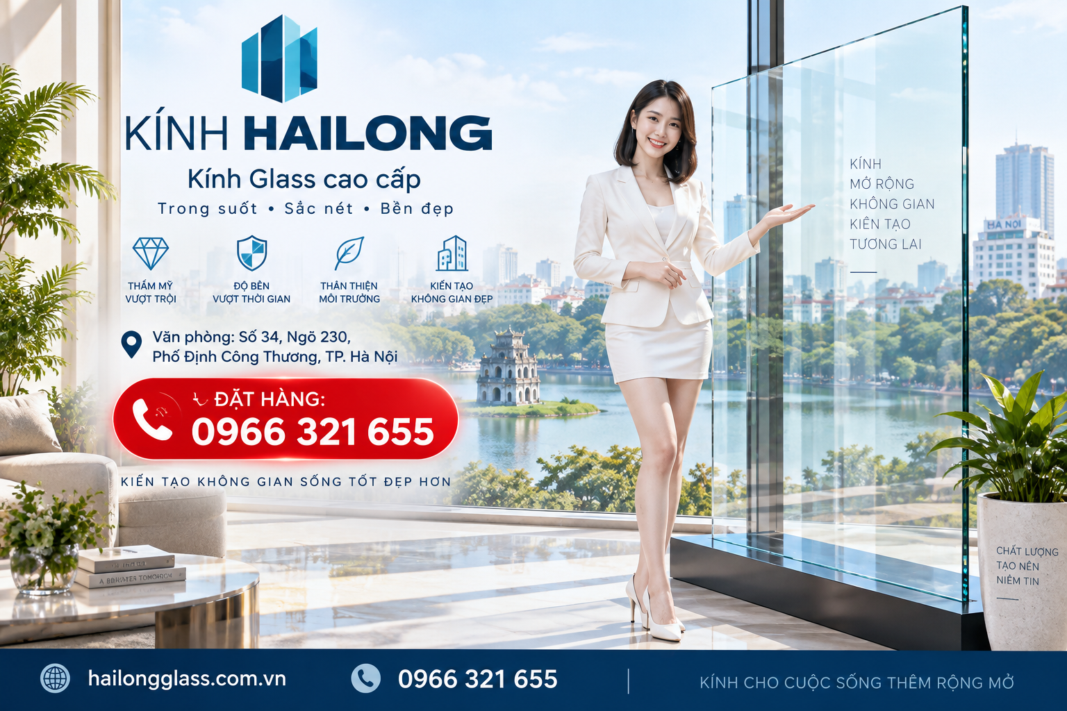 Địa chỉ cung cấp kính HAILONG